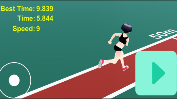 女高中生100米短跑图1